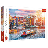 Trefl Puzle Amsterdama, 500 gab.