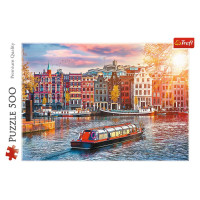 Trefl Puzle Amsterdama, 500 gab.