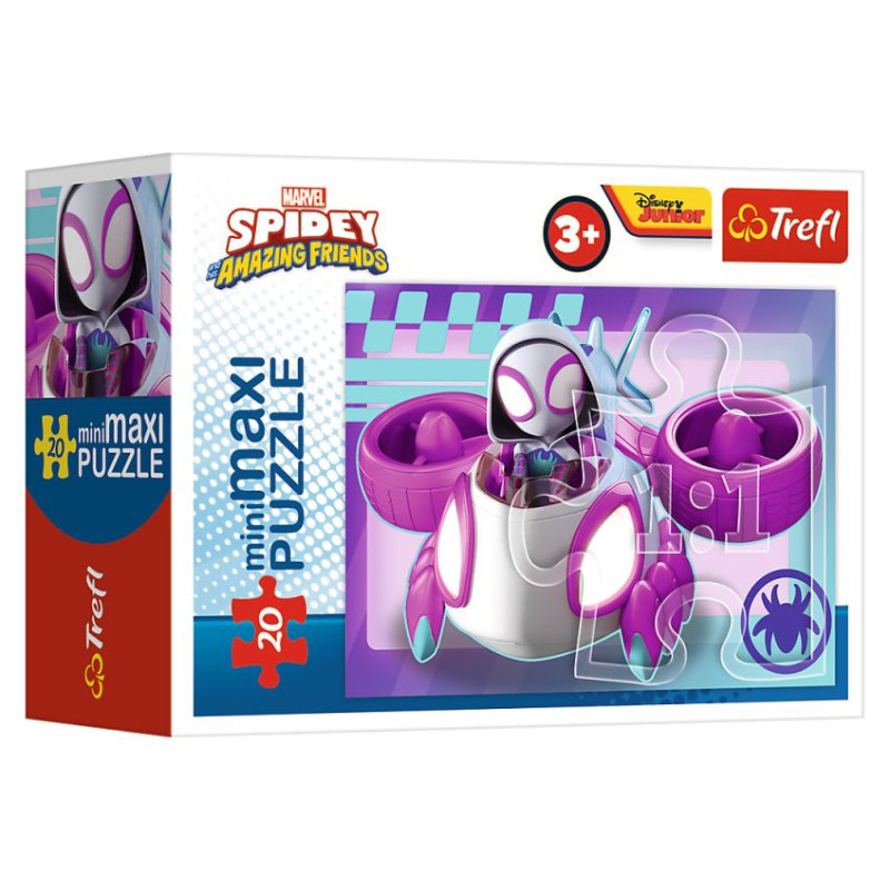Trefl SPIDER-MAN Mini Maxi puzle Spidey, 20 gab.