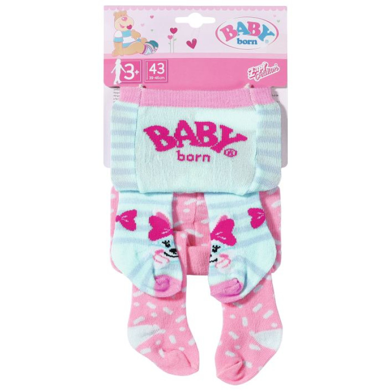 Baby Born Zeķubikses (2paka), 43 cm