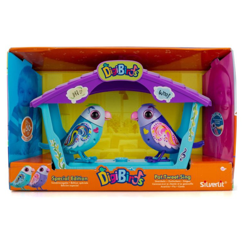 Digibirds SILVERLIT Interaktīvā rotaļlieta Digibirds "Pāri uz mūžu"