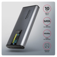Axagon SSD ACC ENCLOSURE M.2 NVME/SATA USB3.2 EEM2-SD2 AXAGON