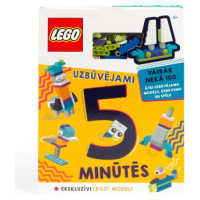 Lego Books LEGO ICONIC Aktivitāšu grāmata "5 minūšu konstruktors" - Latviešu