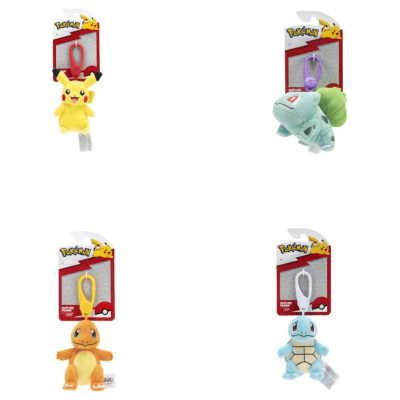 Pokemon W8 Piespraužama plī&scaron;a rotaļlieta, 8 cm