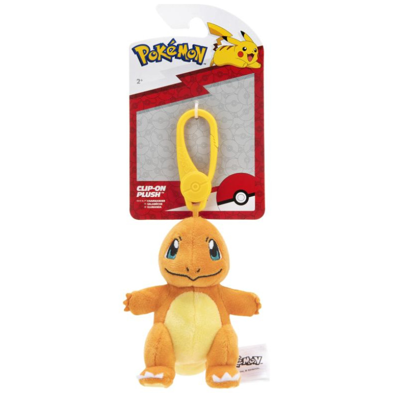 Pokemon W8 Piespraužama plī&scaron;a rotaļlieta, 8 cm