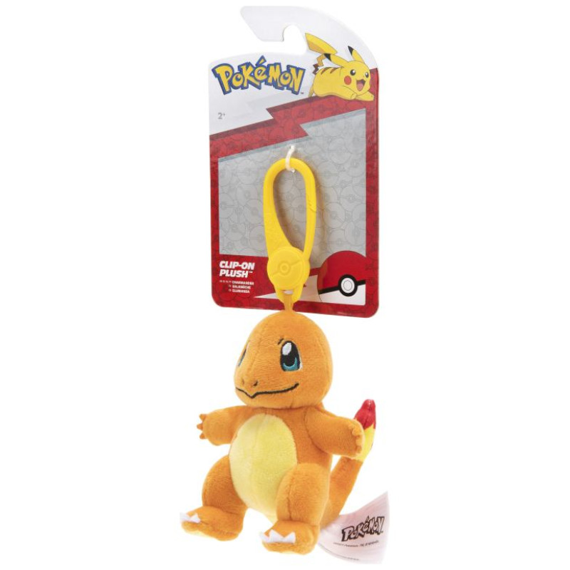 Pokemon W8 Piespraužama plī&scaron;a rotaļlieta, 8 cm