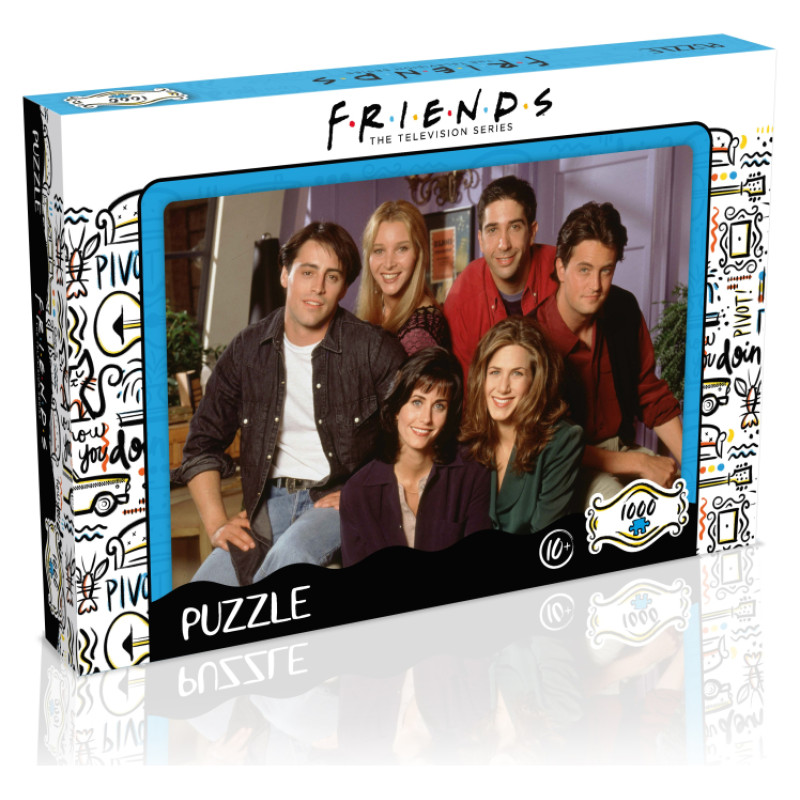 Winning Moves F.R.I.E.N.D.S Puzle Dzīvoklis, 1000 gab.