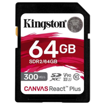 Kingston MEMORY SDXC 64GB C10/SDR2/64GB KINGSTON