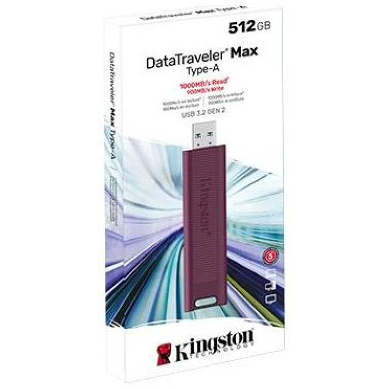 Kingston MEMORY DRIVE FLASH USB3.2/512GB DTMAXA/512GB KINGSTON