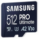 Samsung MEMORY MICRO SDXC 512GB/W/READER MB-MY512SB/WW SAMSUNG