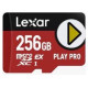 Lexar MEMORY MICRO SDXC 256GB UHS-I/PLAY LMSXPS0256G-BNNNG LEXAR