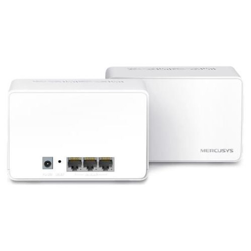 Mercusys Wireless Router|MERCUSYS|Wireless Router|2-pack|3000 Mbps|Mesh|3x10/100/1000M|HALOH80X(2-PACK)