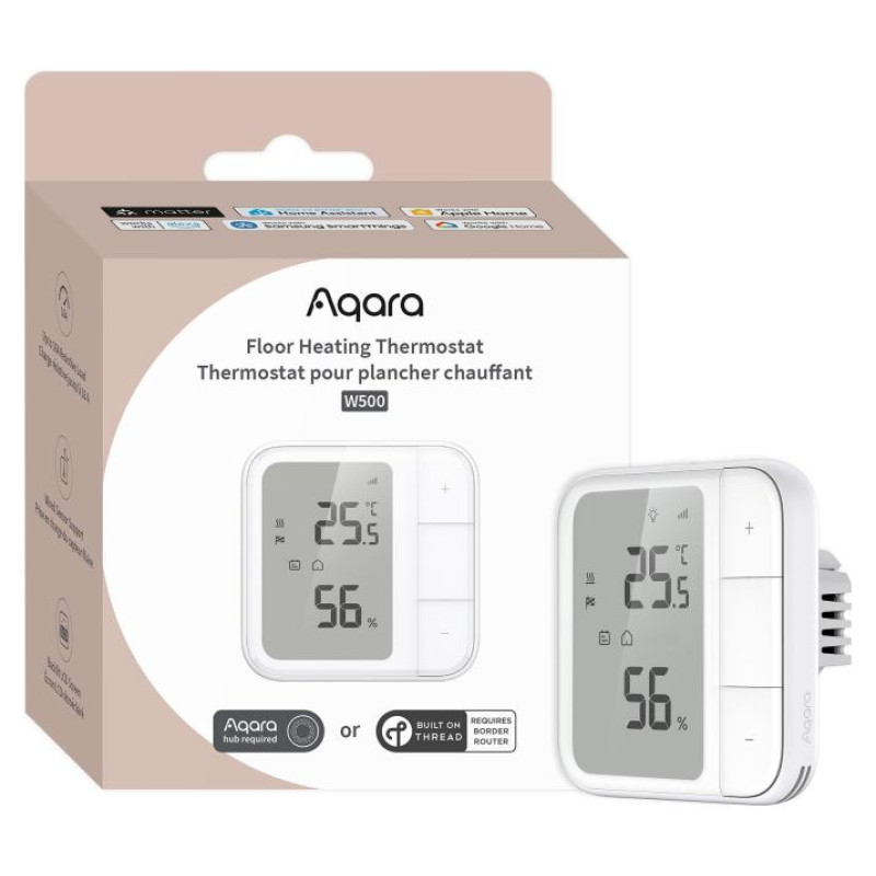 Aqara SMART HOME FLOOR THERMOSTAT/W500 UT-A01D AQARA