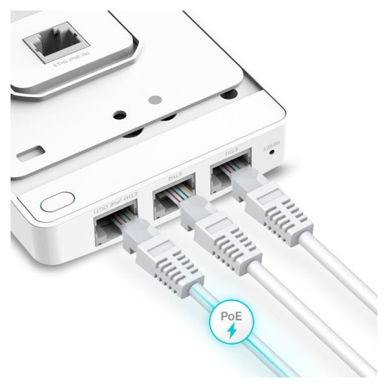 Tp-Link Access Point|TP-LINK|Omada|Number of antennas 2|EAP615-WALL