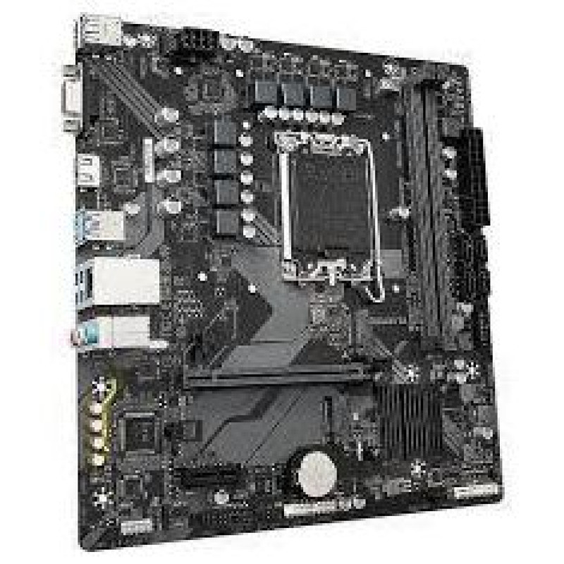 Gigabyte Mainboard|GIGABYTE|Intel B760 Express|LGA1700|Micro-ATX|Memory DDR4|Memory slots 2|1xPCI-Express 3.0 1x|1xPCI-Express 4.0 16x|2xM.2|1x15pin D-sub|1xHDMI|1xAudio-In|1xAudio-Out|1xMicrophone|2xUSB 2.0|4xUSB 3.2|1xRJ45|B760MHDDR4