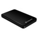 Transcend External HDD|TRANSCEND|StoreJet|2TB|USB 3.0|Colour Black|TS2TSJ25A3K