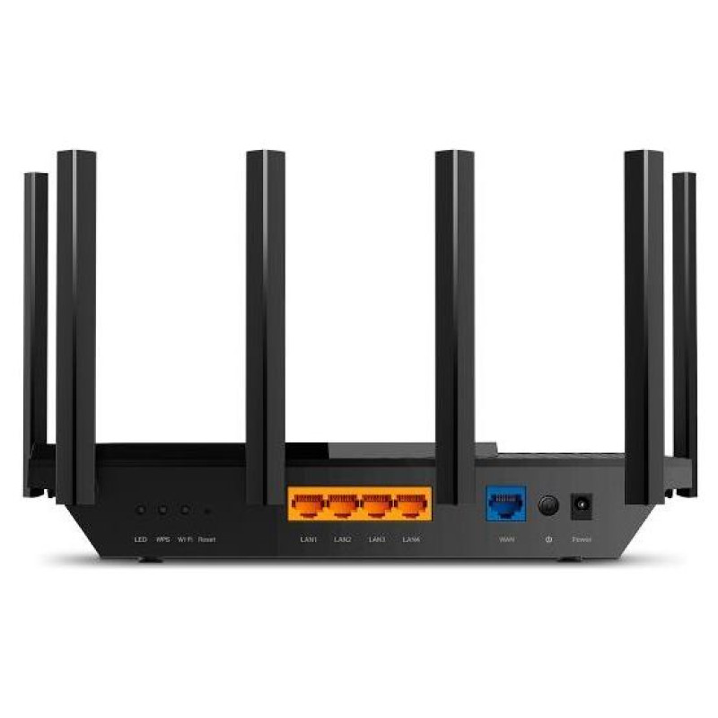 Tp-Link Wireless Router|TP-LINK|Wireless Router|5400 Mbps|USB 3.0|1 WAN|4x10/100/1000M|Number of antennas 6|ARCHERAX72