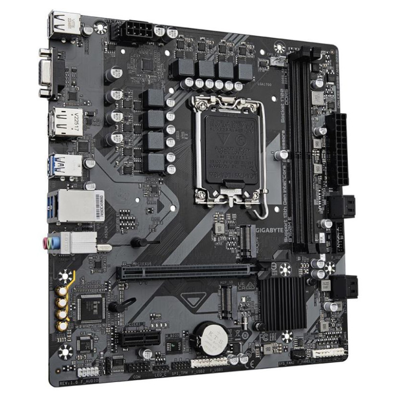 Gigabyte Mainboard|GIGABYTE|Intel B760 Express|LGA1700|Micro-ATX|Memory DDR5|Memory slots 2|B760ME1.0
