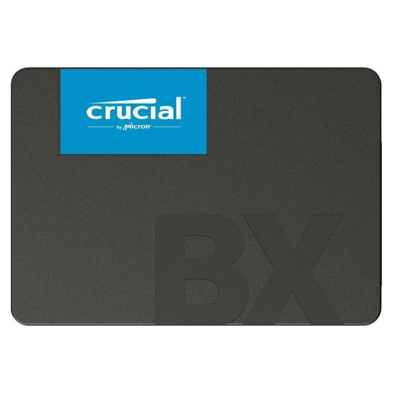 Crucial SSD|CRUCIAL|BX500|2TB|SATA 3.0|Write speed 500 MBytes/sec|Read speed 540 MBytes/sec|2,5"|TBW 720 TB|MTBF 1500000 hours|CT2000BX500SSD1