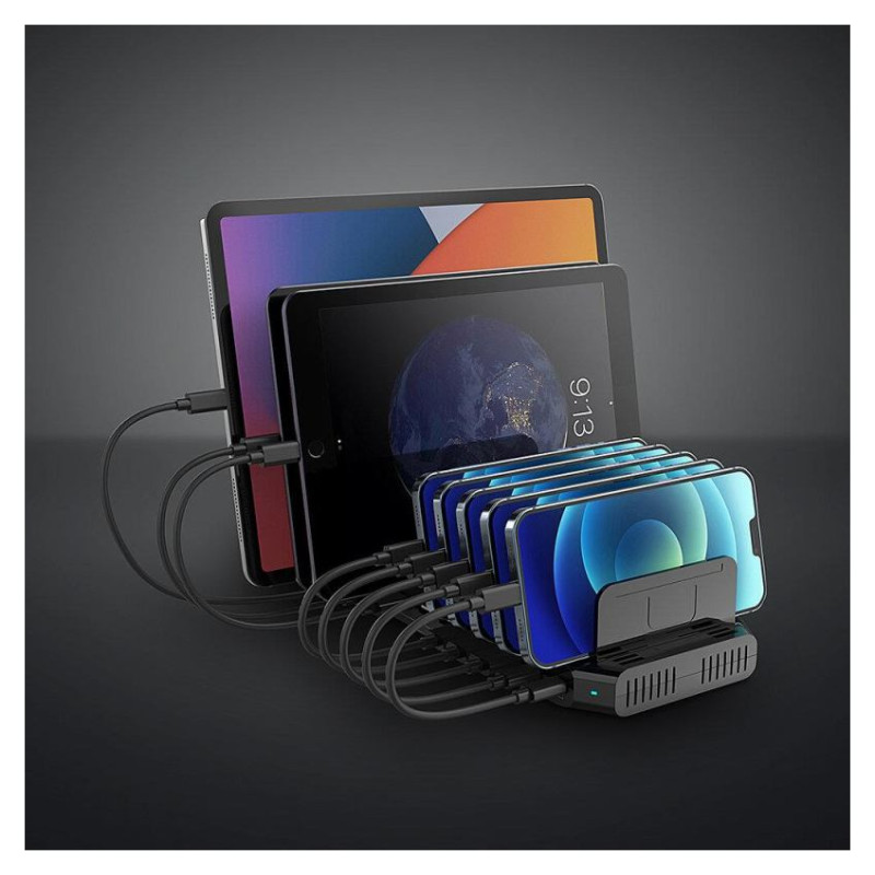 Lindy CHARGER STATION 120W USB/10PORT 73435 LINDY