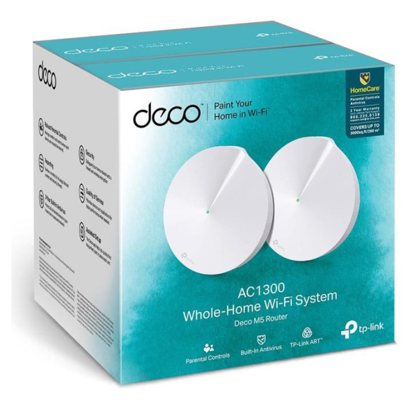 Tp-Link Wireless Router|TP-LINK|Wireless Router|2-pack|1300 Mbps|DECOM5(2-PACK)