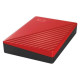Western Digital External HDD|WESTERN DIGITAL|My Passport|6TB|USB 2.0|USB 3.2|Colour Red|WDBR9S0060BRD-WESN