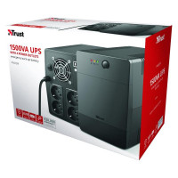 Trust UPS|TRUST|900 Watts|1500 VA|Wave form type Simulated sinewave|Desktop/pedestal|23505