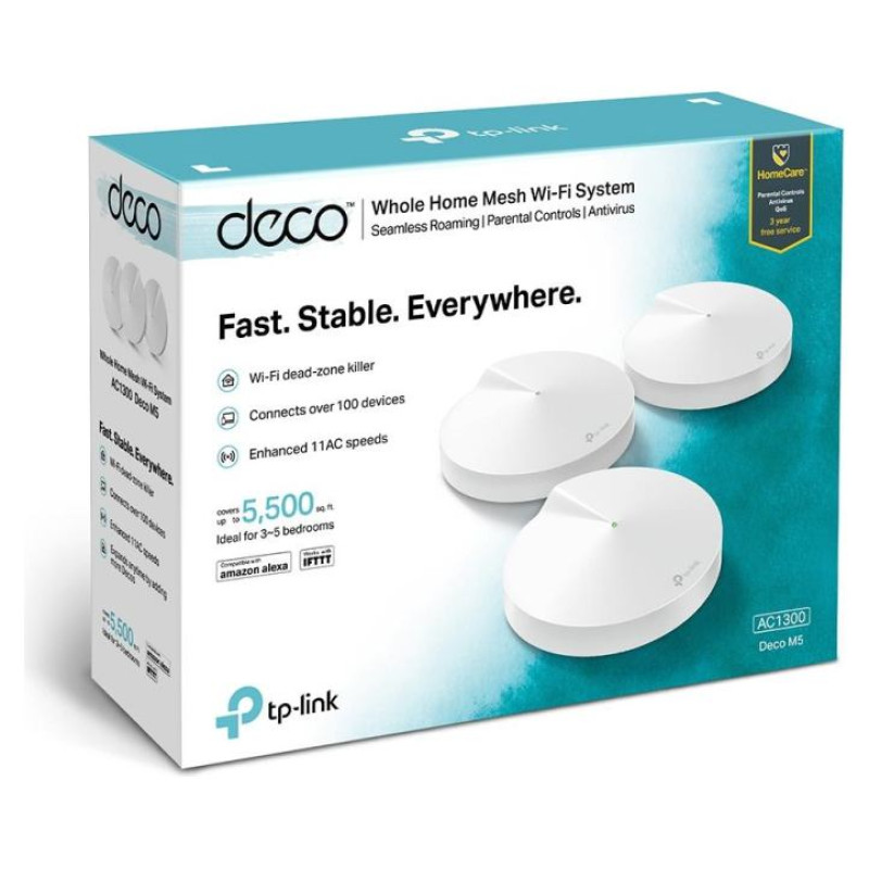 Tp-Link Wireless Router|TP-LINK|Wireless Router|1300 Mbps|DECOM5(3-PACK)
