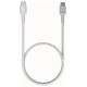 Green Cell Kabelis Green Cell PowerFlex Fast Charging USB Type-C Male - USB Type-C Male 100W White 1.2m