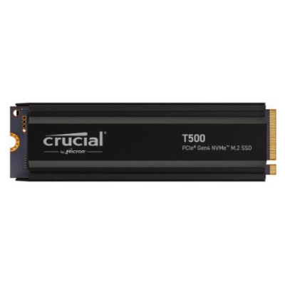 Crucial SSD|CRUCIAL|T500|4TB|M.2|PCIe Gen4|NVMe|3D NAND|Write speed 6900 MBytes/sec|Read speed 7000 MBytes/sec|TBW 2400 TB|CT4000T500SSD5