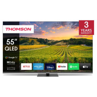 Thomson TV Set|THOMSON|55"|4K/Smart|QLED|3840x2160|Bluetooth|Google TV|55QG5C14