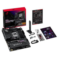 Asus Mainboard|ASUS|AMD B850|SAM5|ATX|Memory DDR5|Memory slots 4|1xPCI-Express 4.0 16x|1xPCI-Express 5.0 16x|5xM.2|1xHDMI|1xDisplayPort|6xUSB 2.0|6xUSB 3.0|3xUSB-C|1xOptical S/PDIF|1xRJ45|2xAudio port|STRIXB850-EGAMINGWIFI