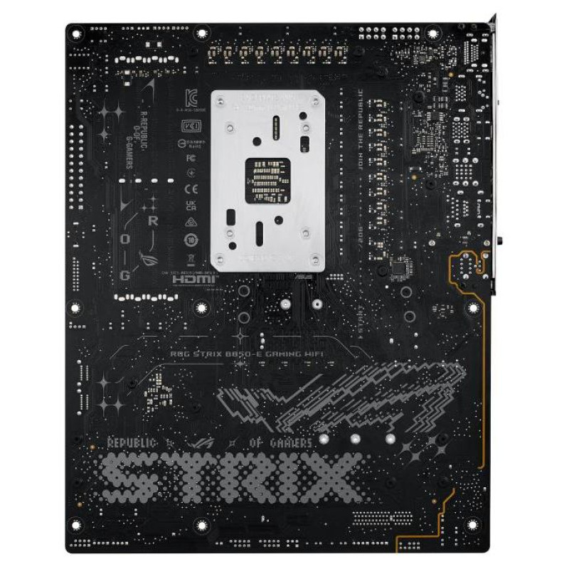 Asus Mainboard|ASUS|AMD B850|SAM5|ATX|Memory DDR5|Memory slots 4|1xPCI-Express 4.0 16x|1xPCI-Express 5.0 16x|5xM.2|1xHDMI|1xDisplayPort|6xUSB 2.0|6xUSB 3.0|3xUSB-C|1xOptical S/PDIF|1xRJ45|2xAudio port|STRIXB850-EGAMINGWIFI