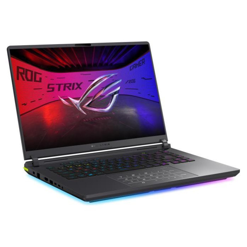 Asus Notebook|ASUS|ROG Strix|G16 (2025)|G615LW-S5075W|CPU  Core Ultra|U9-275HX|2700 MHz|16"|2560x1600|RAM 16GB|DDR5|5600 MHz|SSD 1TB|NVIDIA GeForce RTX 5080|16GB|ENG|Windows 11 Home|Eclipse Grey|2.65 kg|90NR0LG1-M002T0