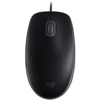 Logitech MOUSE USB OPTICAL B110 SILENT/BLACK 910-005508 LOGITECH