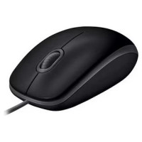 Logitech MOUSE USB OPTICAL B110 SILENT/BLACK 910-005508 LOGITECH