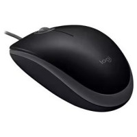 Logitech MOUSE USB OPTICAL B110 SILENT/BLACK 910-005508 LOGITECH