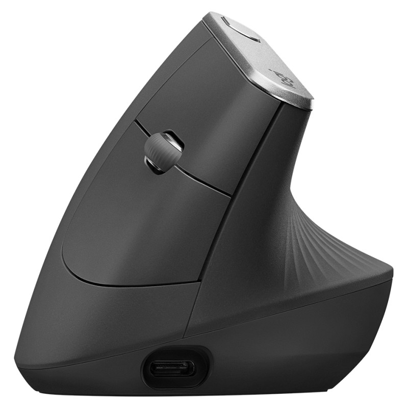 Logitech MX Vertical Bluetooth Mouse - GRAPHITE