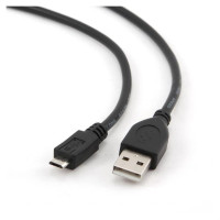 Gembird CABLE USB2 TO MICRO-USB 0.1M/CCP-MUSB2-AMBM-0.1M GEMBIRD