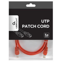 Gembird PATCH CABLE CAT5E UTP 1.5M/RED PP12-1.5M/R GEMBIRD