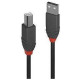 Lindy CABLE USB2 A-B 2M/ANTHRA 36673 LINDY