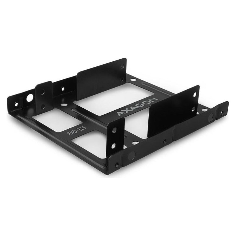 Axagon Metal frame for mounting two 2.5" disks into one 3.5" position.