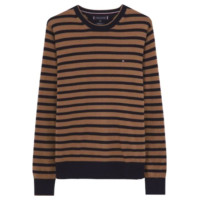 Tommy Hilfiger Fine Gauge Merino Tipped C Neck Sweater M MW0MW25410 (M)