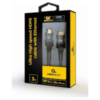 Gembird CABLE HDMI-HDMI 8K 3M SELECT/PLUS CCB-HDMI8K-3M GEMBIRD