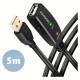 Axagon CABLE USB2.0 A-M/A-F ACTIVE/5M ADR-205 AXAGON