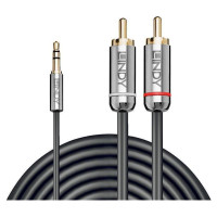 Lindy CABLE AUDIO 3.5MM TO PHONO 3M/35335 LINDY