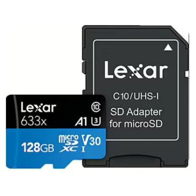 Lexar MEMORY MICRO SDXC 128GB UHS-I/W/A LMSBLPL128G-BNANG LEXAR
