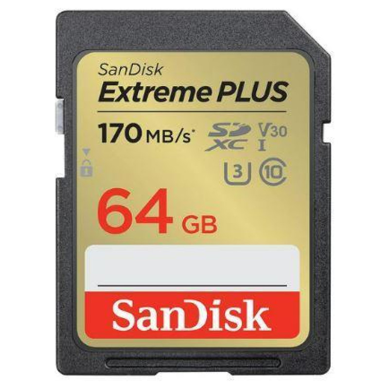 Sandisk MEMORY SDXC 64GB UHS-I/SDSDXW2-064G-GNCIN SANDISK