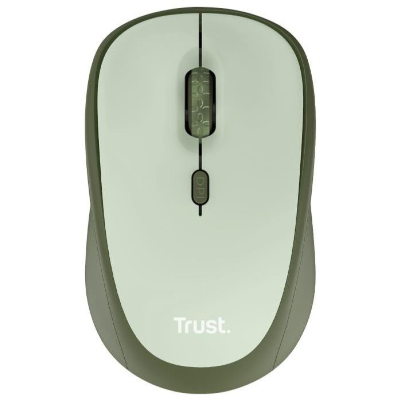 Trust MOUSE USB OPTICAL WRL YVI+/GREEN 24552 TRUST