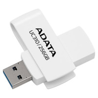 Adata MEMORY DRIVE FLASH USB3.2 256G/WHITE UC310-256G-RWH ADATA